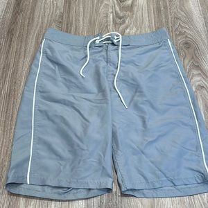 Grey swim trunks